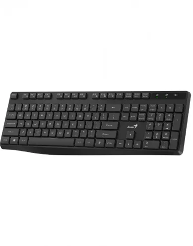 Tastatura wireless, multimedia, 104 taste + 11 taste multimedia (functii),  USB, negru, "KB-7200"