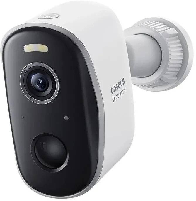 CAMERA IP Exterior Baseus N1, 2K, 2304 x 1296, acumulator integrat, unghi pana la 145 grade, IP67, dist. IR 30 m, tip lentila fixa 3 mm, 3 Mpx, wireless, slot SD card, "S0ST002130"