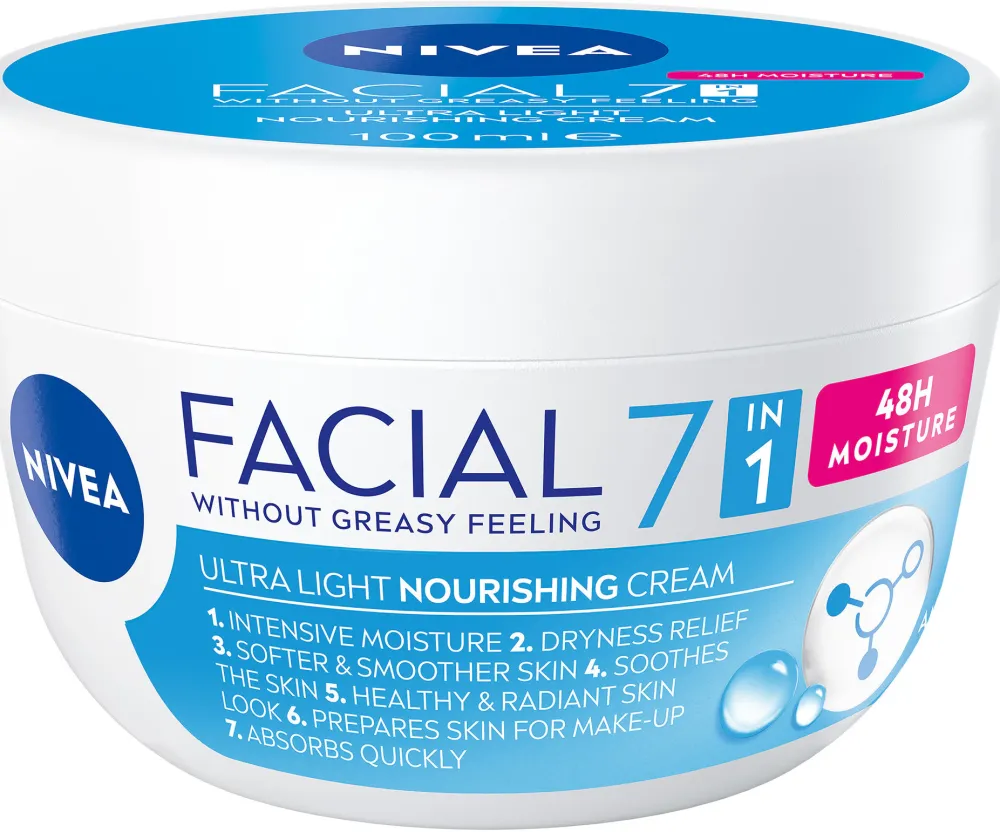 Crema de Zi Hranitoare NIVEA FACIAL, 100 ml