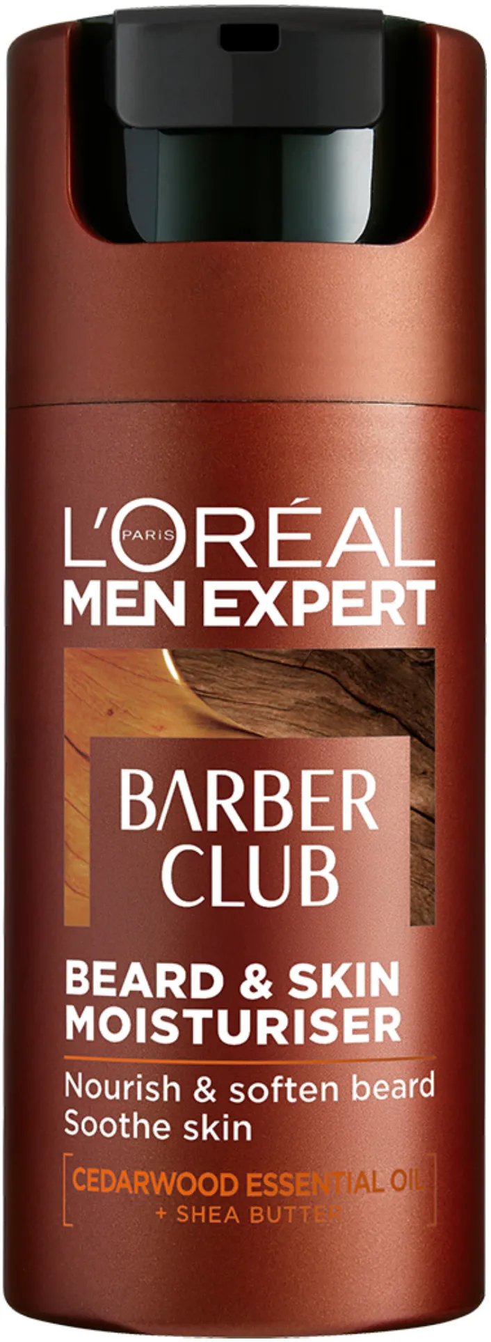 Crema hidratanta si calmanta L'Oreal Paris Men Expert Barber Club pentru barba si tenul barbatilor, potrivita pentru tenul sensibil, format XXL, 100 ml