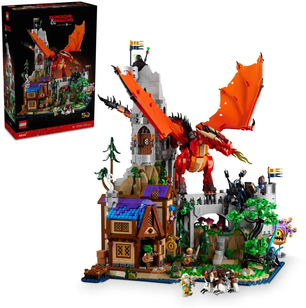 LEGO Dungeons & Dragons The Legend of Red Dragon (21348)