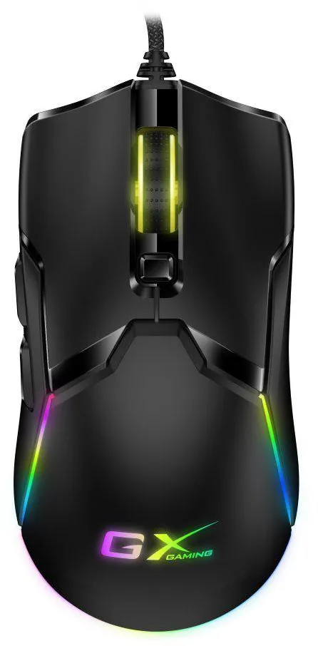 Mouse Genius, "Scorpion M700", gaming, cu fir, USB, optic, 7200 dpi, butoane/scroll 6/1, negru