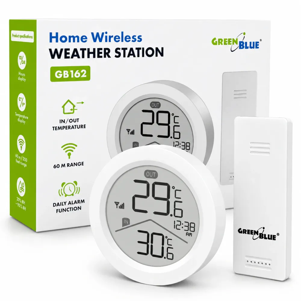 GreenBlue wireless weather station GB162