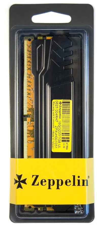 MEMORIE DDR  Zeppelin DDR3  8GB frecventa 1333 MHz, 1 modul, radiator, retail "ZE-DDR3-8G1333-RD"