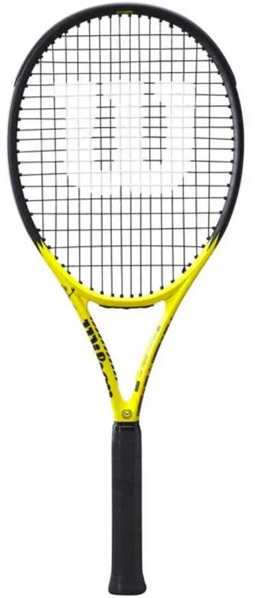 Racheta tenis, Wilson, Grip 3, Verde/Negru, Minions Clash 100 V2