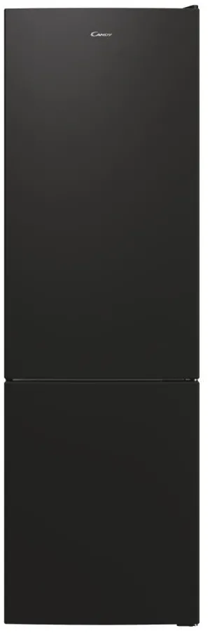 Combina frigorifica Candy CCT3L517EB, Low Frost, clasa E, 260 litri, H 176 cm, SuperCooling, neagra