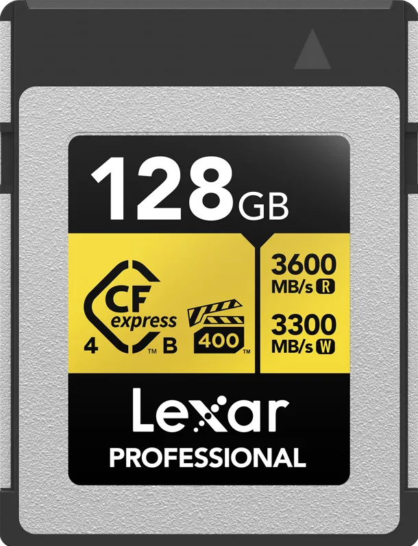 Card de Memorie Lexar CFexpress Pro Gold R3600/W3300 128GB