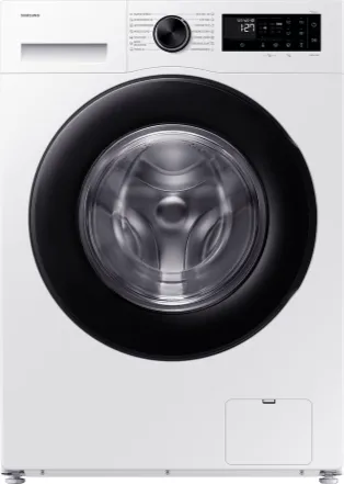 Masina de spalat rufe Samsung WW10FG5U34AELE, 10 kg, 1400 RPM, Clasa A, LED, Hygiene Steam, Drum Clean+, AI Energy, AI Ecobubble, Motor Digital Inverter, Alba