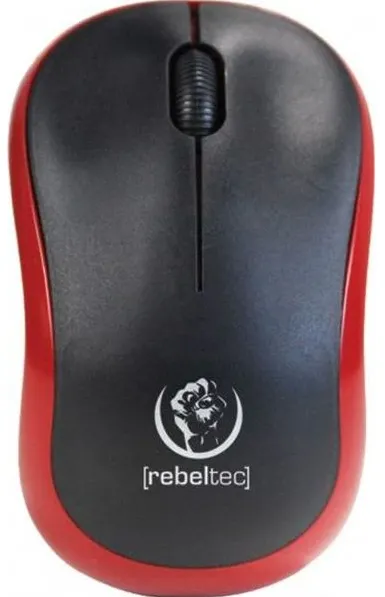 Wireless optical mouse METEOR red