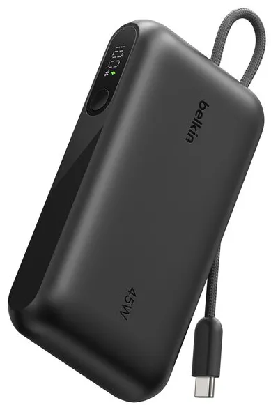 BELKIN BoostCharge Powerbk.PD45W Screen 10000mAh black BPB029hqBK