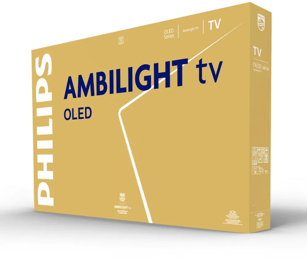 Televizor Philips AMBILIGHT tv OLED 48OLED811, 121 cm, Smart TV, 4K Ultra HD, 144Hz, Clasa G (Model 2026)