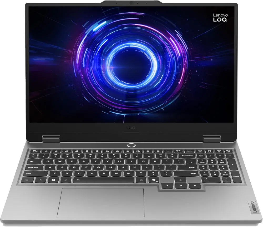 Laptop Gaming Lenovo LOQ 15IRX10 cu procesor Intel® Core i5-13450HX pana la 4.6GHz, 15.6" FHD, IPS, 144Hz, 16GB DDR5, 1TB SSD, NVIDIA® GeForce RTX™ 5050 8GB GDDR7, NO OS, Luna Grey