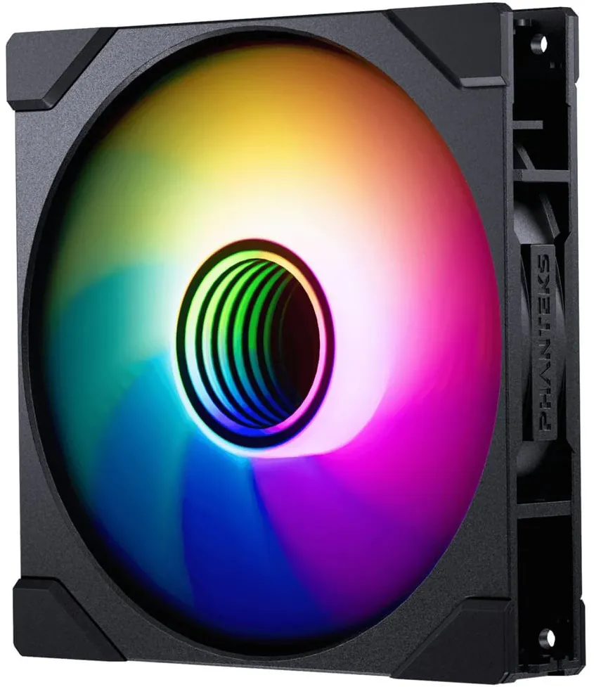 PHANTEKS M25 Gen2 PWM D-RGB Lüfter - Reverse Blade, 140mm, schwarz