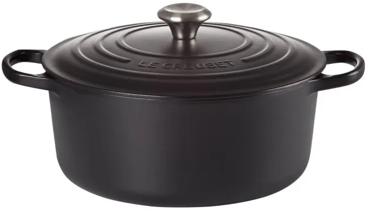 Le Creuset Signature Roaster round 28cm black Schwarz (21177280000430)