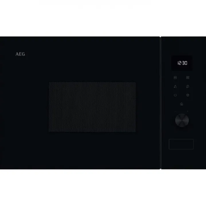 Cuptor cu microunde incorporabil AEG OS5GM251EB, 25 l, Putere microunda 900 W, Putere grill 1000 W,Afisaj digital, Timer electronic, Negru