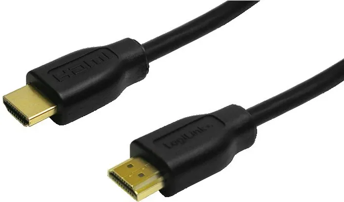 DIGITUS HDMI Anschlusskabel mit Ethernet, 4K 60Hz, 1m, sw