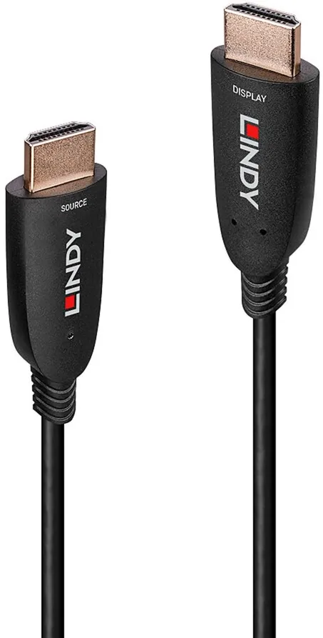 LINDY 15m Fibre-Optic-Hybrid HDMI 8K60 Kabel