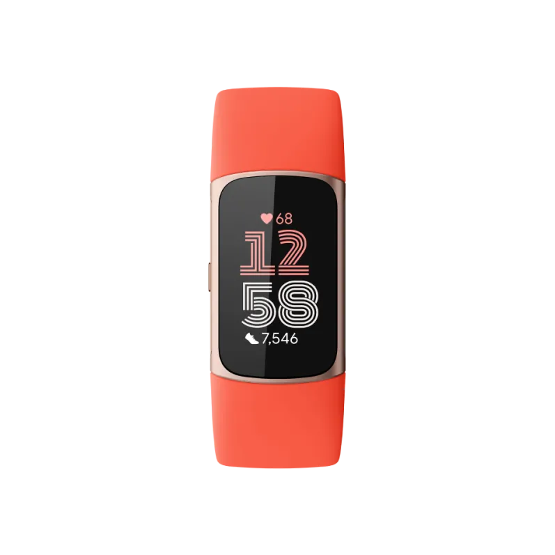 Google Fitbit Charge 6 Coral / Gold