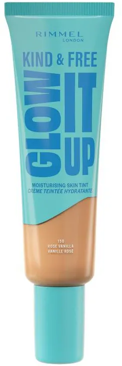Fond de ten Rimmel Kind & Free Glow it up! 150 Rose Vanilla, 30ml