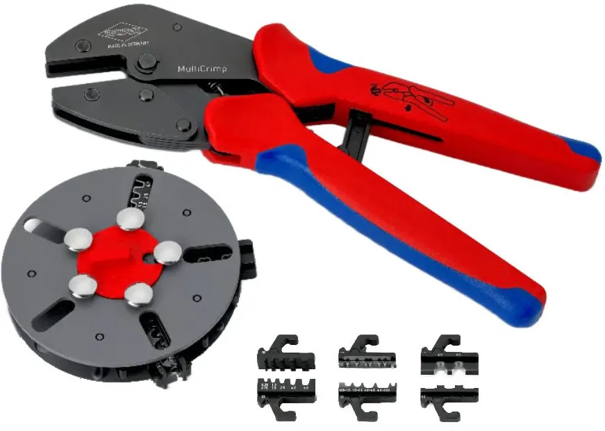 KNIPEX MultiCrimp for PV, MC4/MC4 EVO2