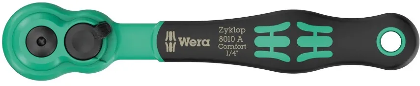 Wera 8010 A Zyklop Comfort Knarre 1/4