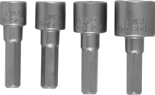 Set 4 chei hexagonale Bosch, diametru 7-13 mm