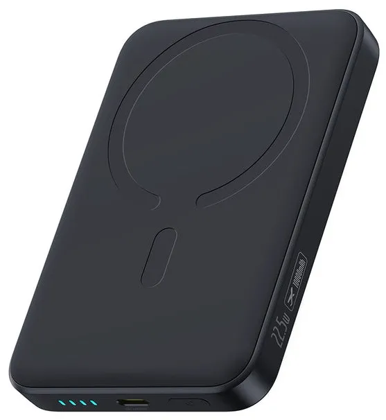 POWER BANK Baseus EnerFill FM11 Mini Magnetic Wireless, capacitate 10000mAh 22.5W, 1 x USB Type-C, negru "P1008210E123-00" (timbru verde 0.98 lei) - 6932172690434