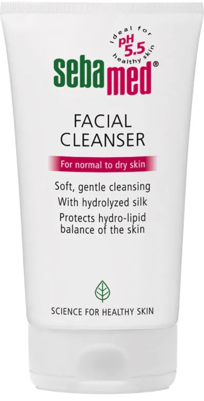 Gel dermatologic de curatare pentru fata Sebamed, ten uscat si normal, 150 ml