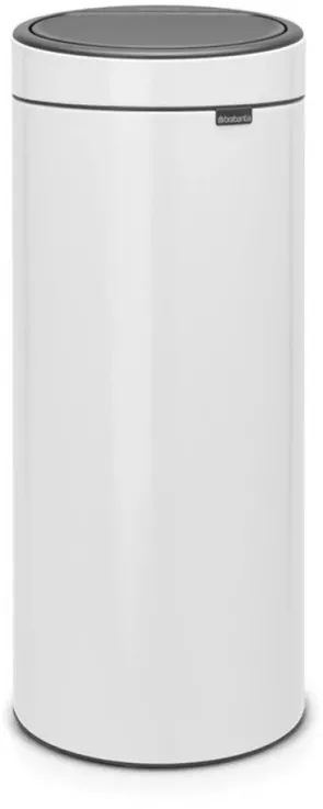 Brabantia Touch Bin New, white, 30 L