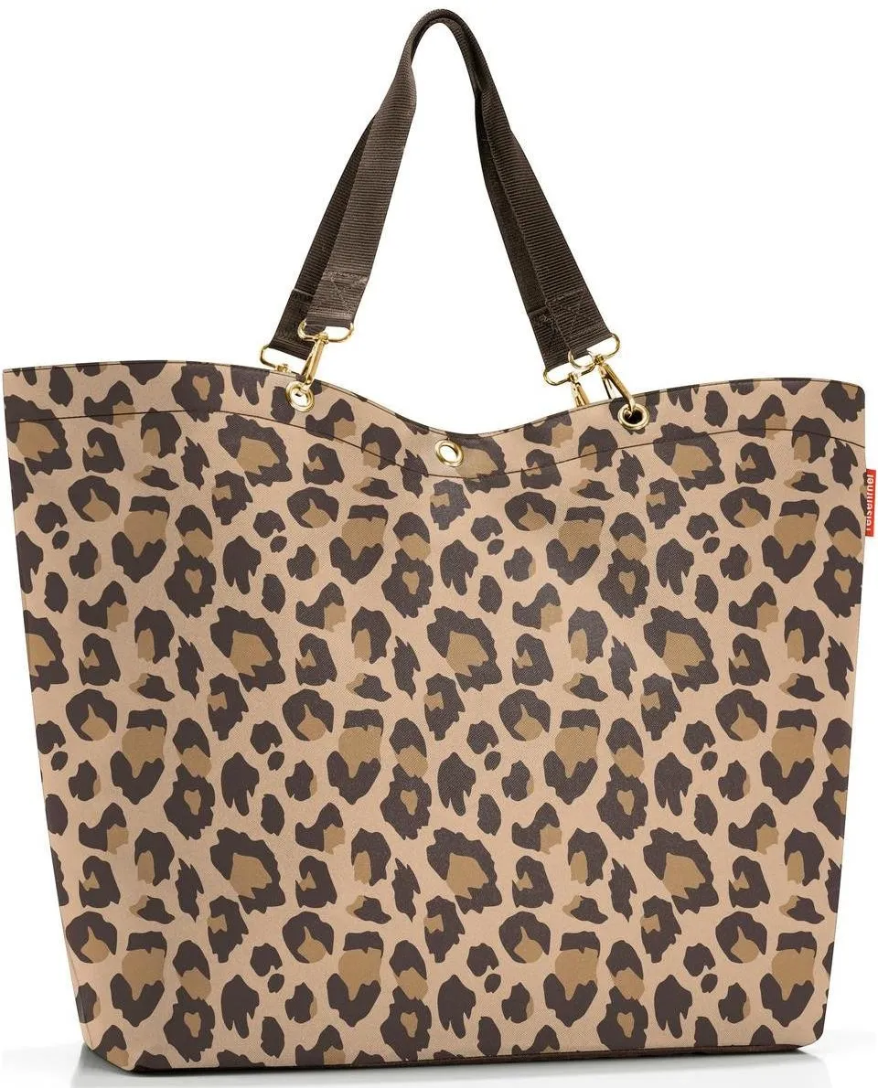 Reisenthel shopper XL leo macchiato