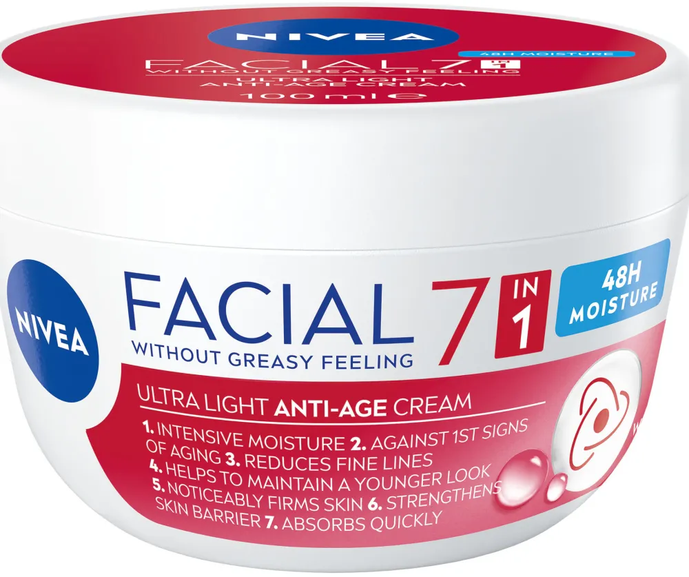 Crema de Zi Anti-rid NIVEA FACIAL, 100 ml