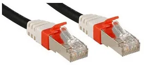 Cablu retea Lindy Cat6(A) SSTP S/FTP PIMF negru 5.00 m