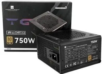 SURSA Thermalright "TR-TG750S", 750W, certificare 80 Plus Gold, non-modular, LLC, DC to DC, fan 120mm, negru, "TR-TG750S" (timbru verde 2 lei)
