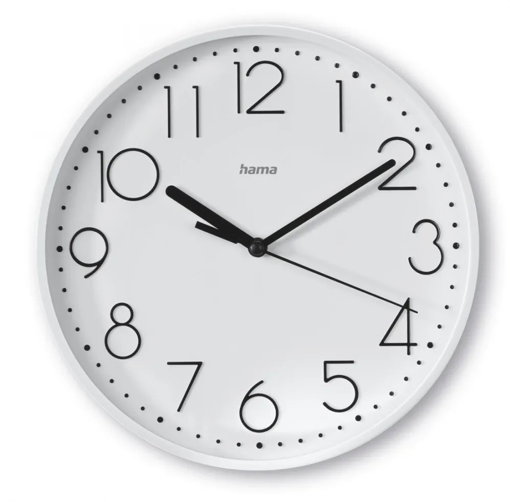 salina wall clock 22cm white