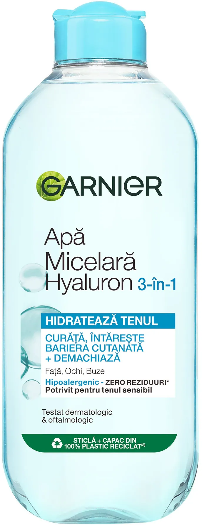 Apa micelara Garnier Hyaluron 3-in-1, 400 ml