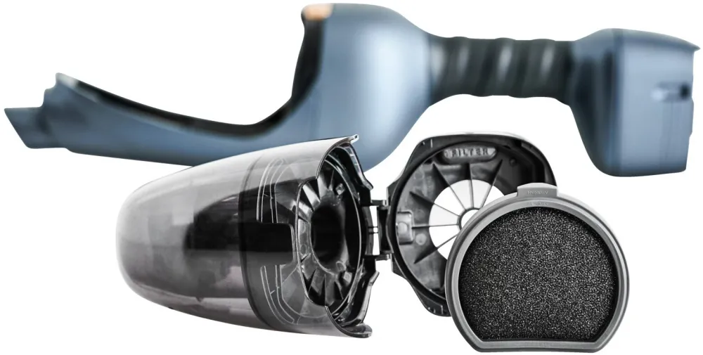 Kit filtre lavabile Electrolux ESKQ9, compatibil cu gama de aspiratoare verticale Pure Q9, include filtru evacuare E10 pentru particule fine si prefiltru din burete