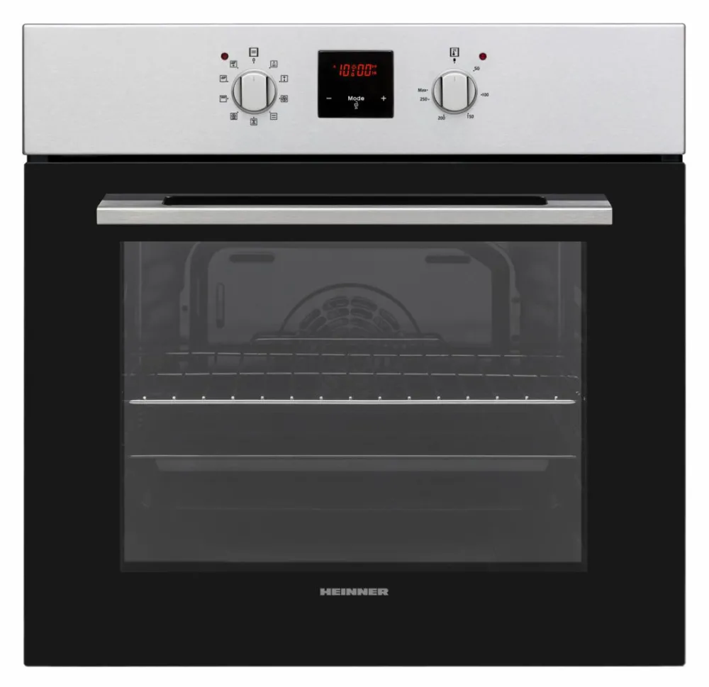 Cuptor incorporabil Heinner HBO-V659GCD-IX, 65 l, 9 functii, Clasa A, Multifunctional, Grill, Ventilatie, Timer, Display touch, Inox