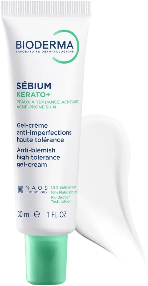 Gel-crema Bioderma Sebium Kerato+, anti-imperfectiuni, 30 ml