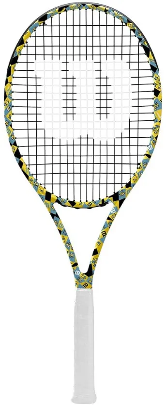Racheta tenis, Wilson, Grip 2, Verde/Negru, Minions 3.0 Adult 103