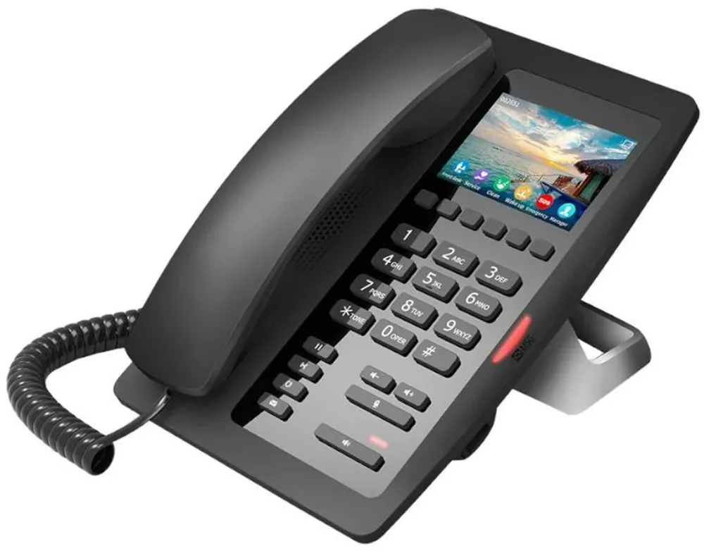 Fanvil Hotel-Telefon H5W schwarz