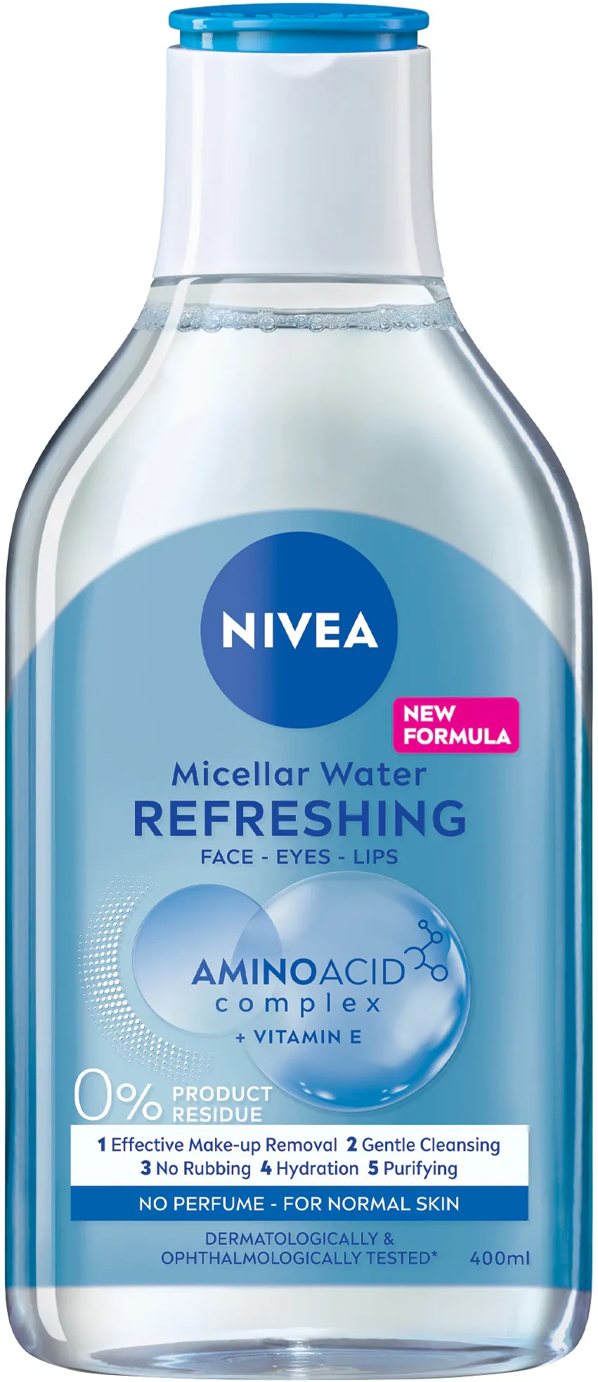 Apa micelara NIVEA pentru ten normal, 400 ml