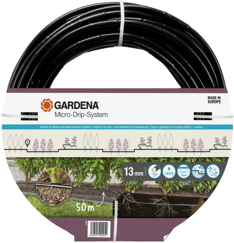 Gardena Micro-Drip-System Pipe 1,6 l/h, 50m