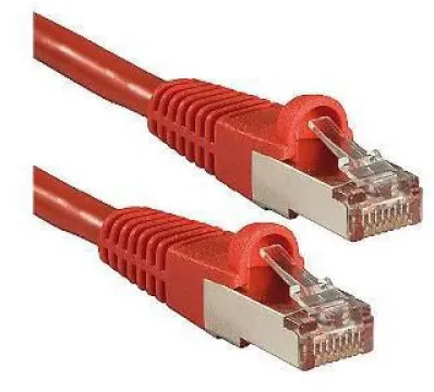 Cablu retea Lindy Cat6A PIMF LSZH 3.00 m rosu