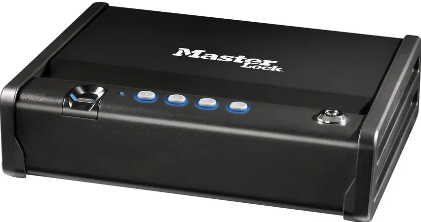 Master Lock Master Lock Small Safe MLD08EB biometric lock