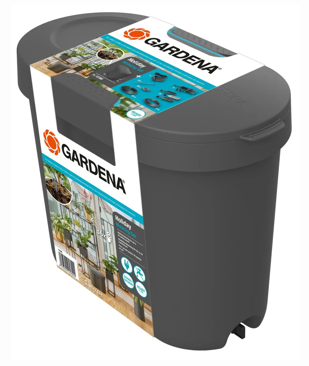 Gardena Holiday Watering Set with Water Container