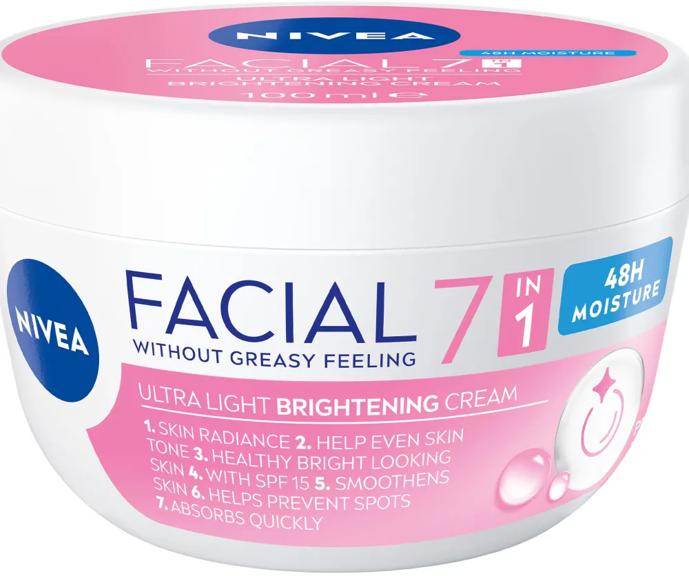 Crema de Zi pentru Ten Uniform NIVEA FACIAL, 100 ml
