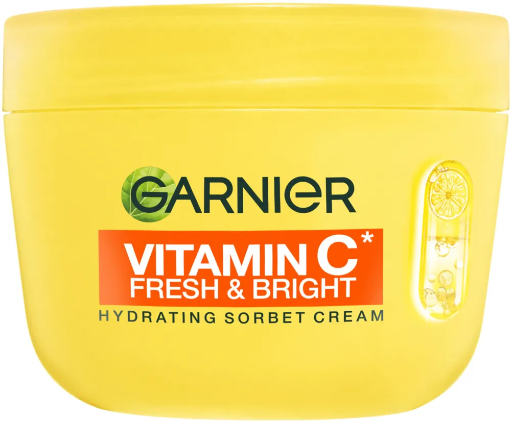 Crema-Sorbet hidratanta Garnier Vitamin C, 85ml