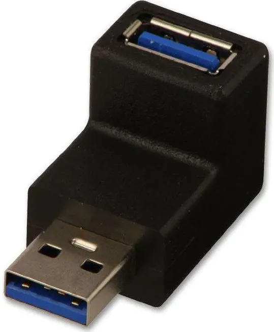 LINDY Adapter USB 3.0 Typ A 90° oben M/F Stecker Kupplung