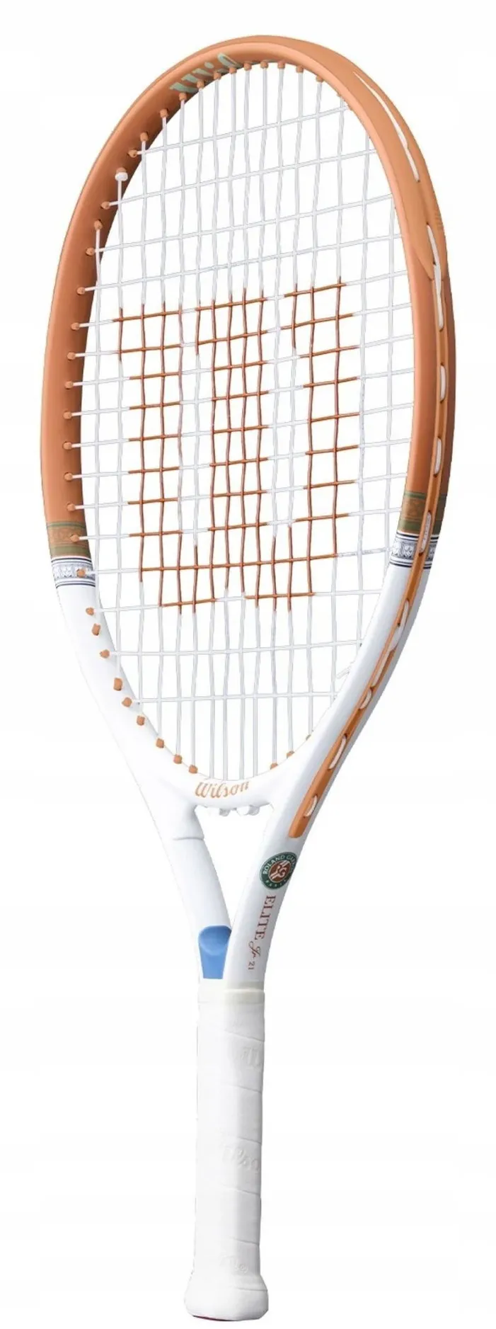 Racheta tenis juniori, Wilson, 21 inch, Portocaliu/Alb