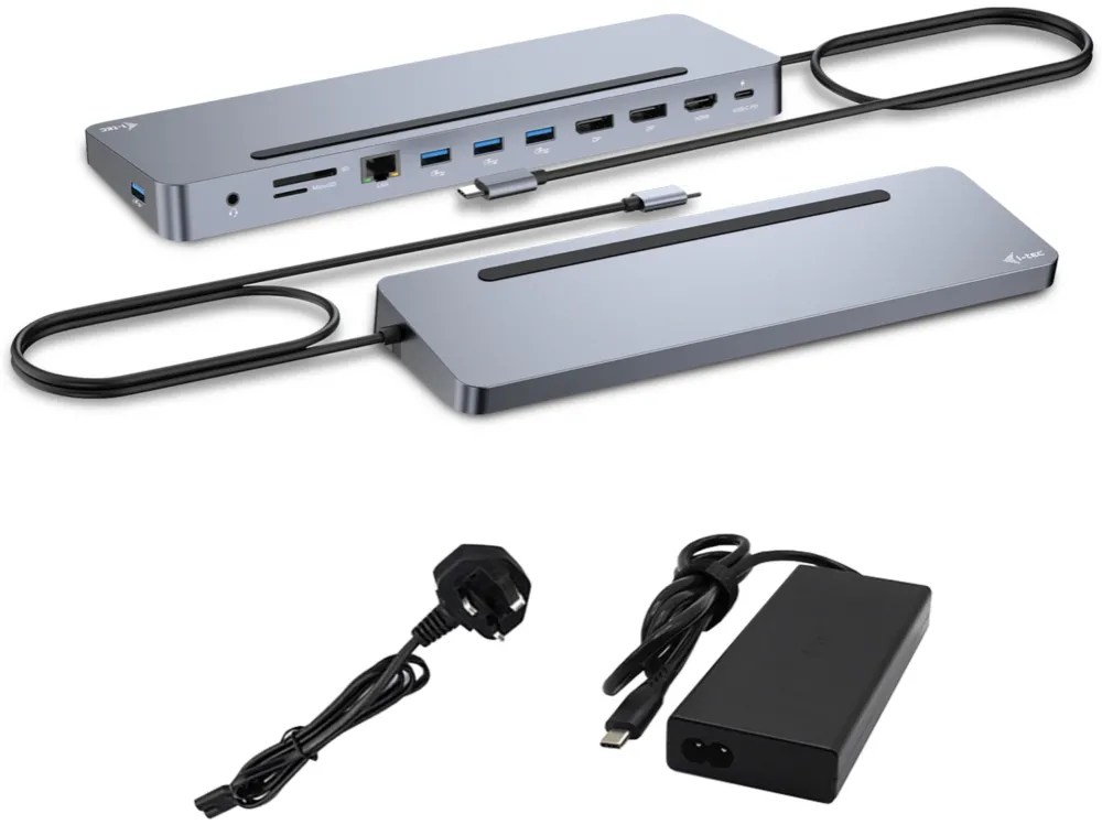 i-tec USB-C Metal Ergon omic 4K 3x DD PD 100W +
